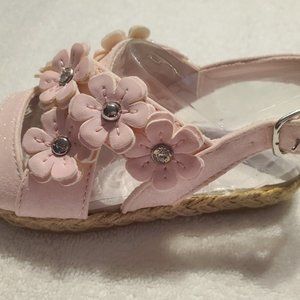 Ugg Girl's Toddler Allairey Sparklers Sandall Shoe Seashell Pink Size 9